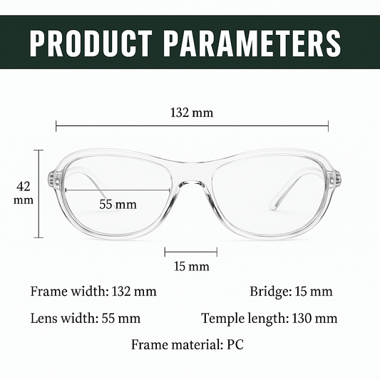 EYESafety Clear Protective Glasses with Side Shield