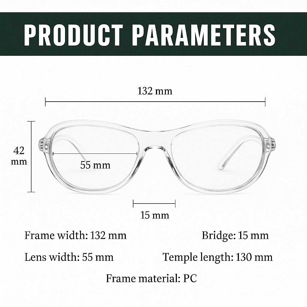 EYESafety Black Frame Eye Protection Glasses