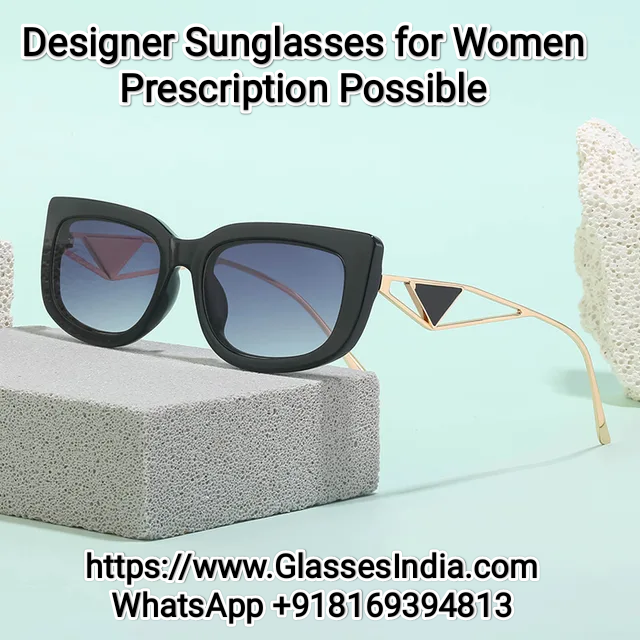 Designer Black Sunglasses for women