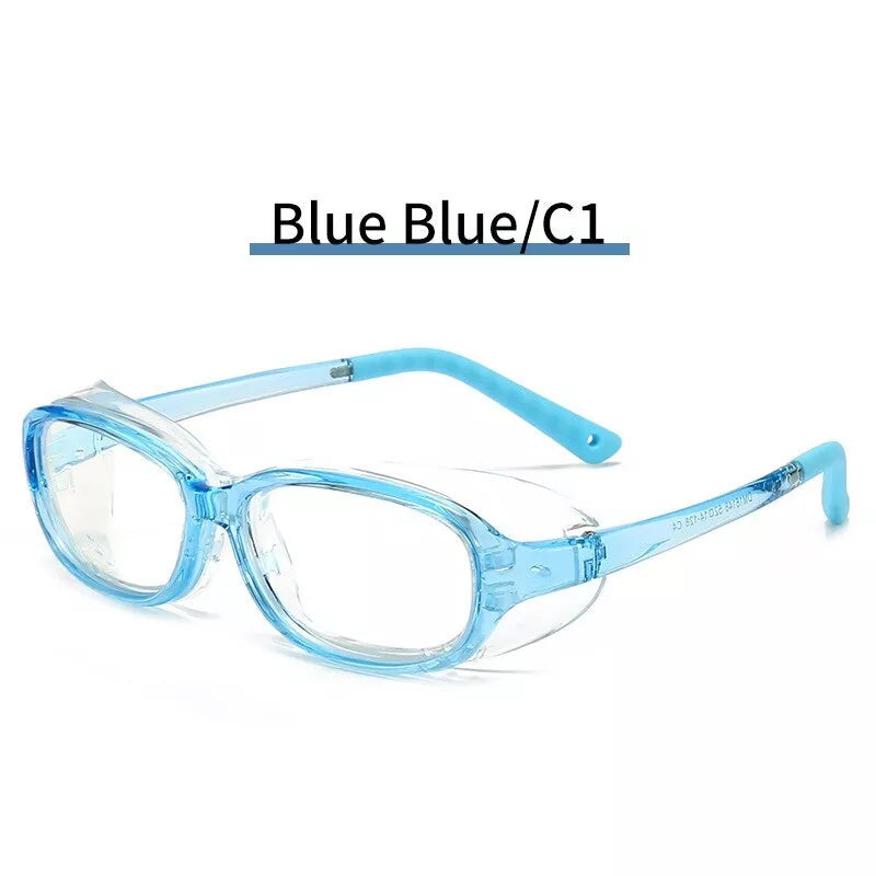 Dry Eyes Glasses Myopia Glasses for Kids Frame Anti Pollen Glasses for Allergies Dust Protection