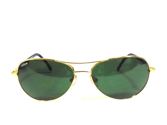 EYESafety Classic Pilot Style Sunglasses with Toughened Glass Lenses