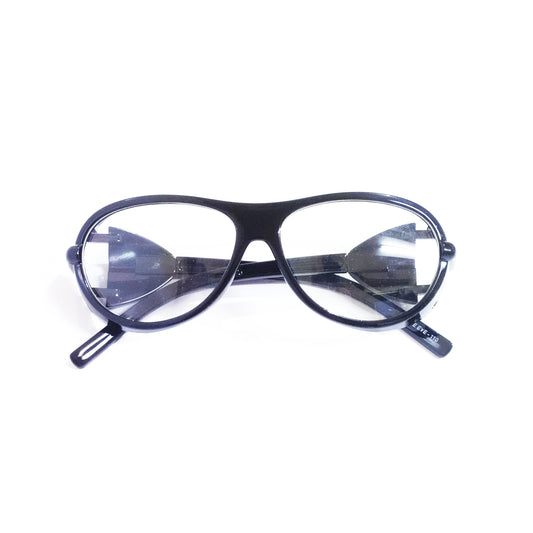 EYESafety Black Frame Eye Protection Glasses
