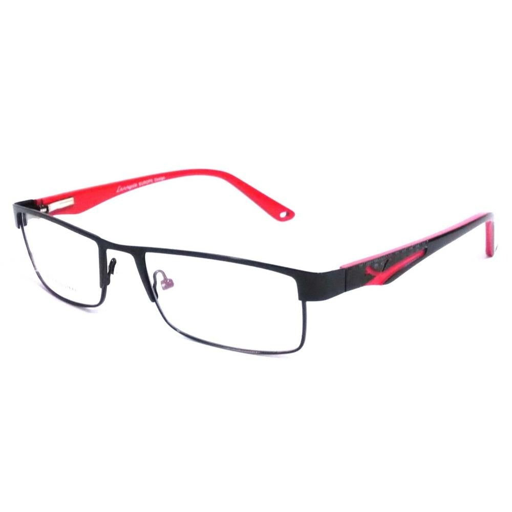 Sleek Full Rim Stylish Stainless Steel Frame Glasses 1168RD
