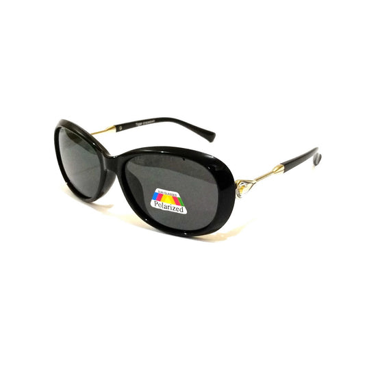 Black Polarized Sunglasses for Women 185175081