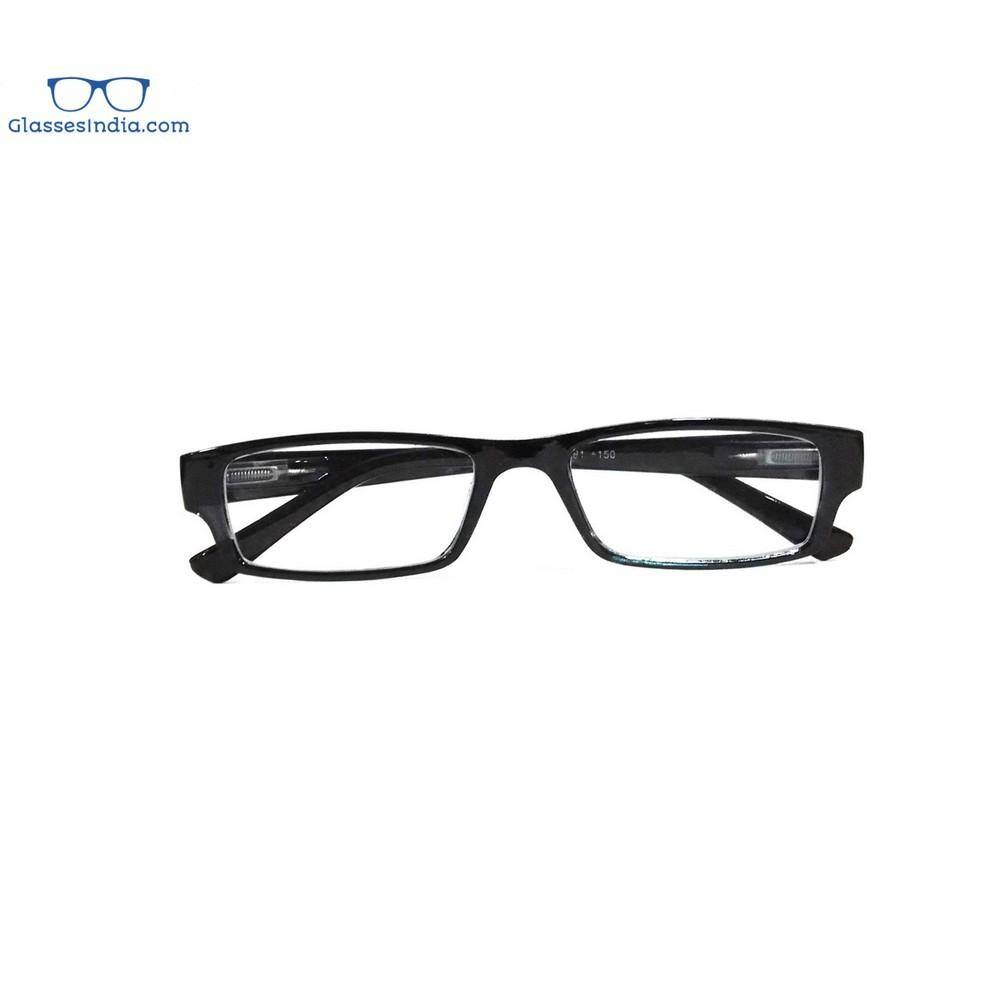 Black Computer Glasses with Anti Glare Coating 2181bk - Glasses India Online