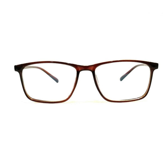 Blue Light Blocker Computer Glasses Anti Blue Ray Eyeglasses 2408BR - GlassesIndia