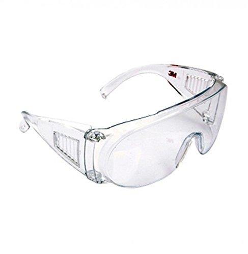 Buy 3M-1611 Eye Protection Glasses with Clear Transparent Lens Over Spectacle Safety Glasses - Glasses India Online in India