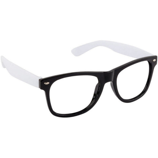 Black and White Stylish Computer Glasses with Anti Glare Coating