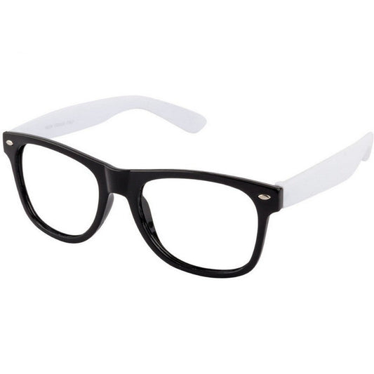 Black and White Stylish Computer Glasses with Anti Glare Coating