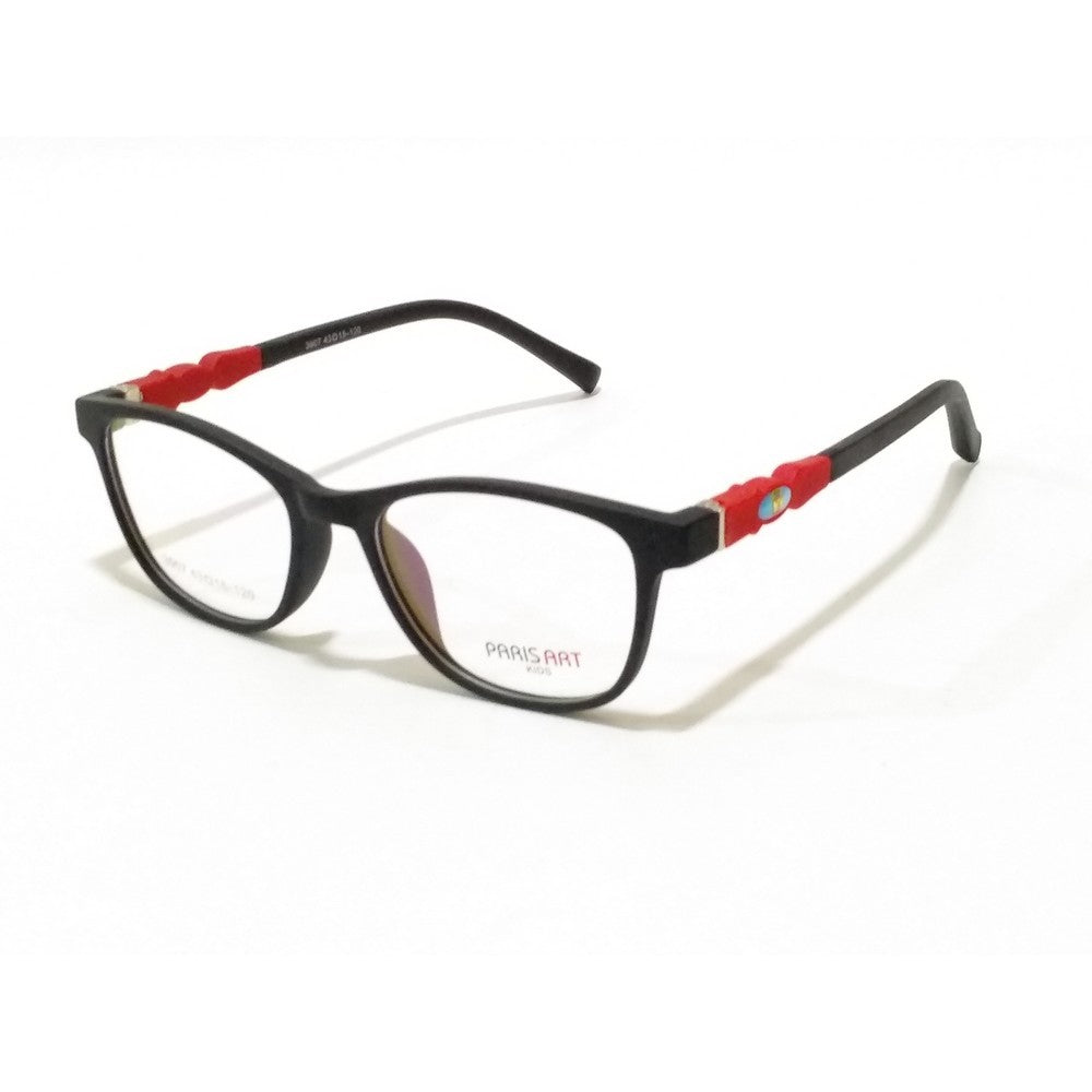Black Square Kids Glasses for Kids 3 to 6 Years Old Age 3907C5