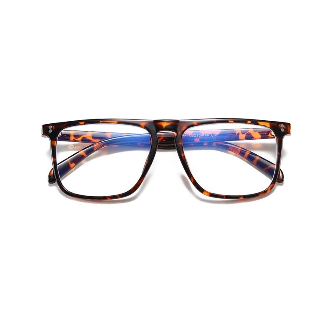 Demi Color Spectacle Frame Blue Light Blocking Blue Cut anti-glare Square Eyeglasses