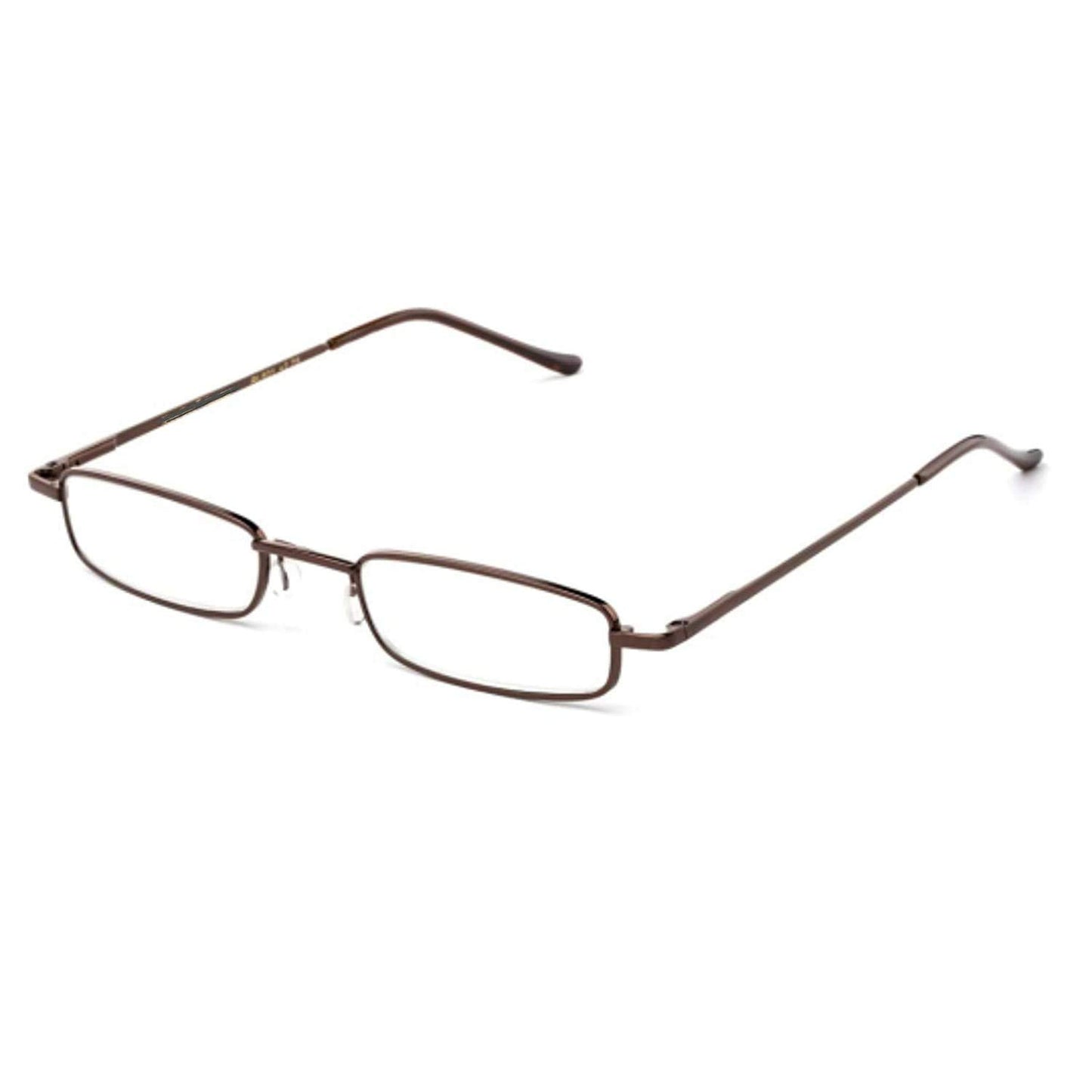Copper Compact Metal Pen Type Tube Reading Glasses for Men and Women +2.00 - Glasses India Online