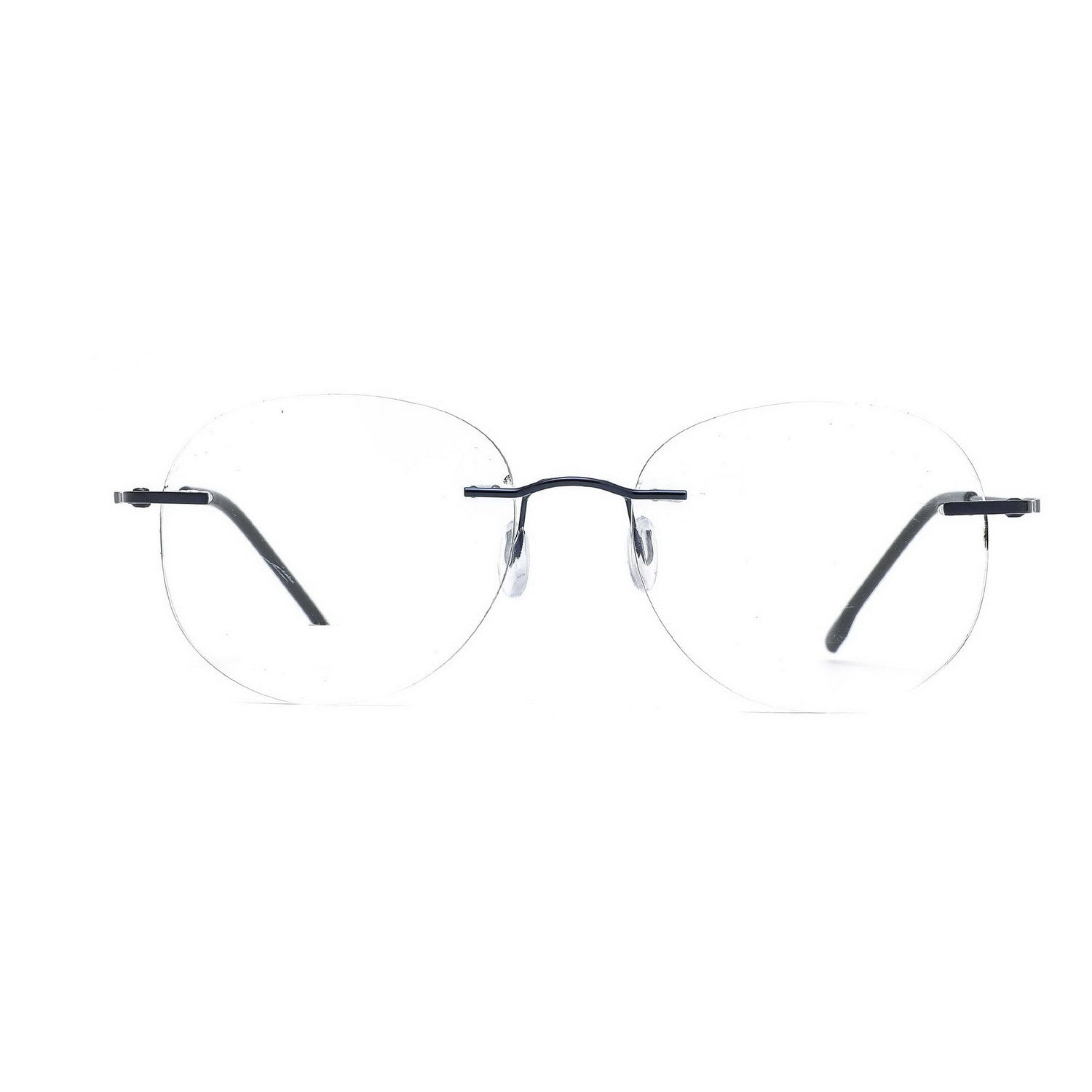Buy Round Rimless Glasses For Women Men Frameless Spectacle Frames