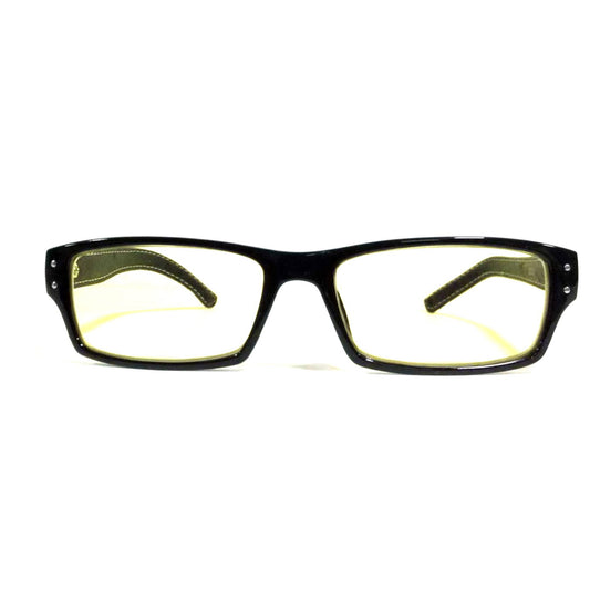 Large Rectangle Night Driving Glasses for Men and Women with Anti Glare Coating