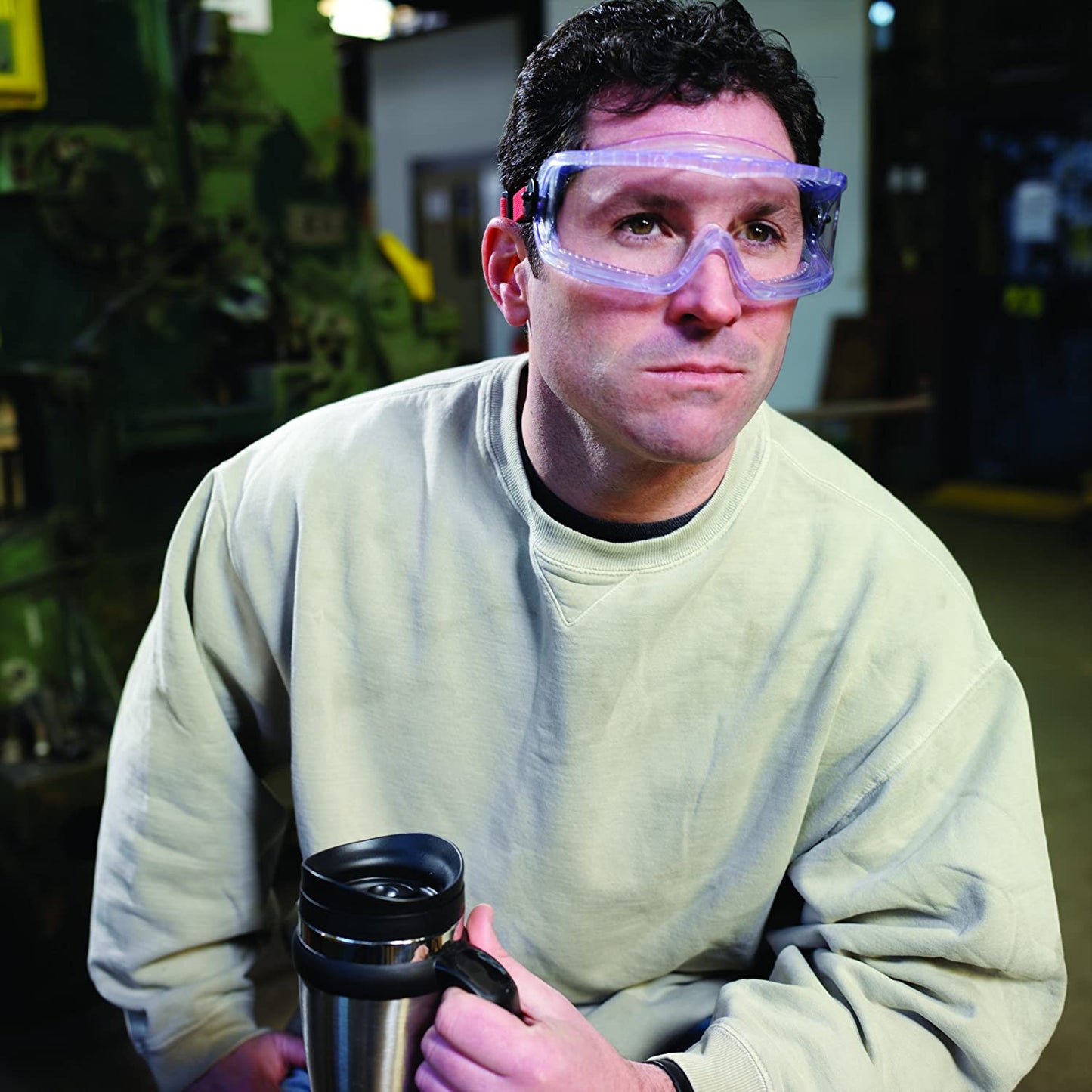 Honeywell 1006194 V-Maxx Sporty Goggles Neoprene Strap, Anti-Fog