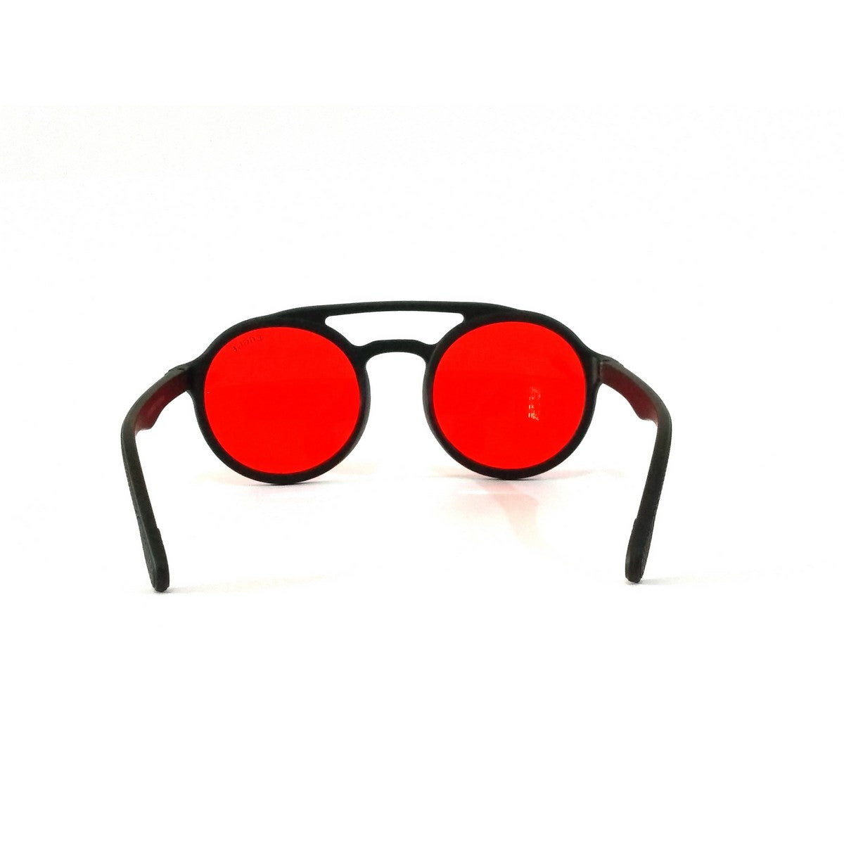Red Lens Round Sunglasses for Men Women 519