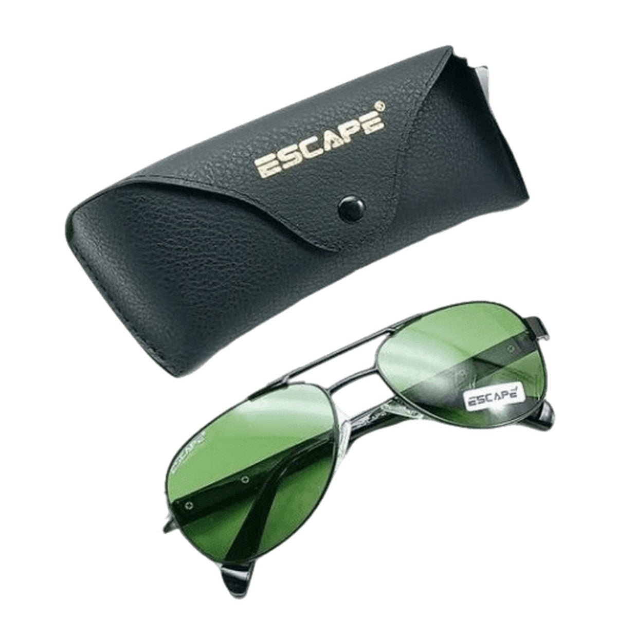 Glass Lens Pilot Sunglasses