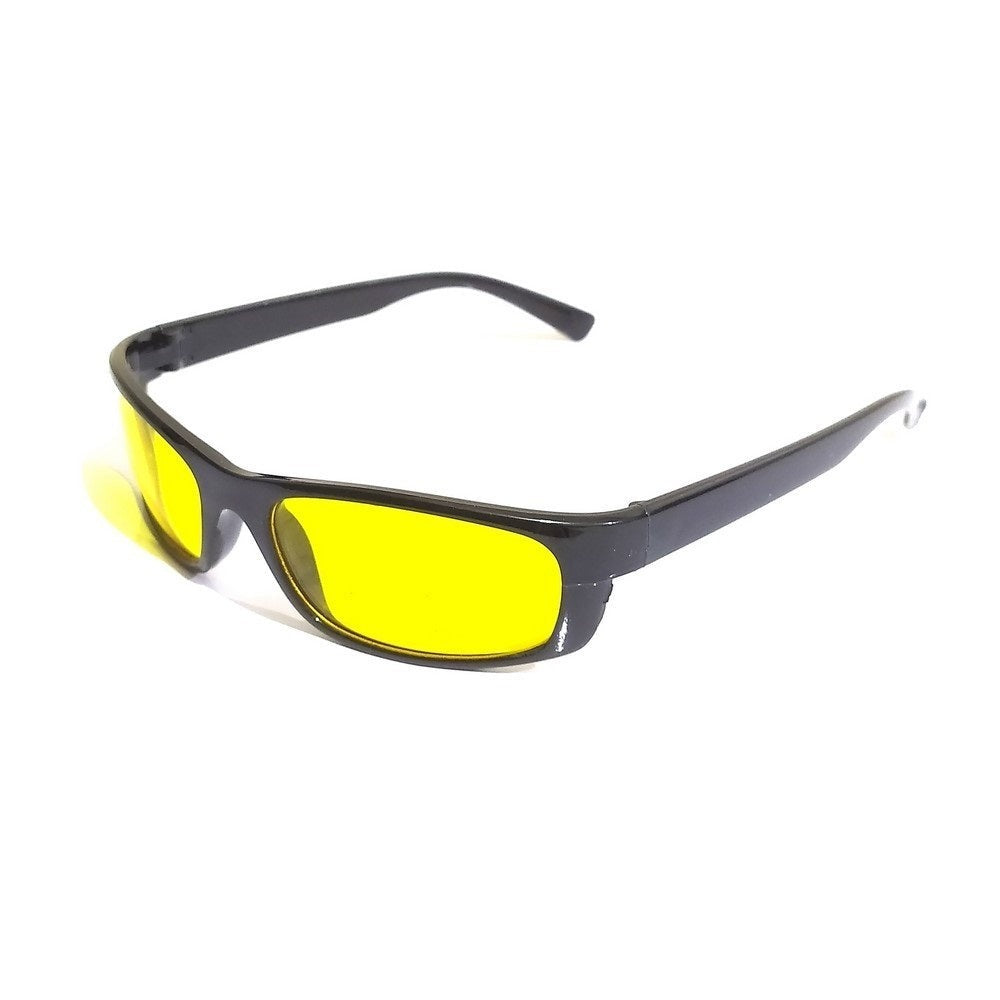 Night Driving Glasses for Men and Women Sunglasses with HD Yellow Lens M07 - Glasses India Online