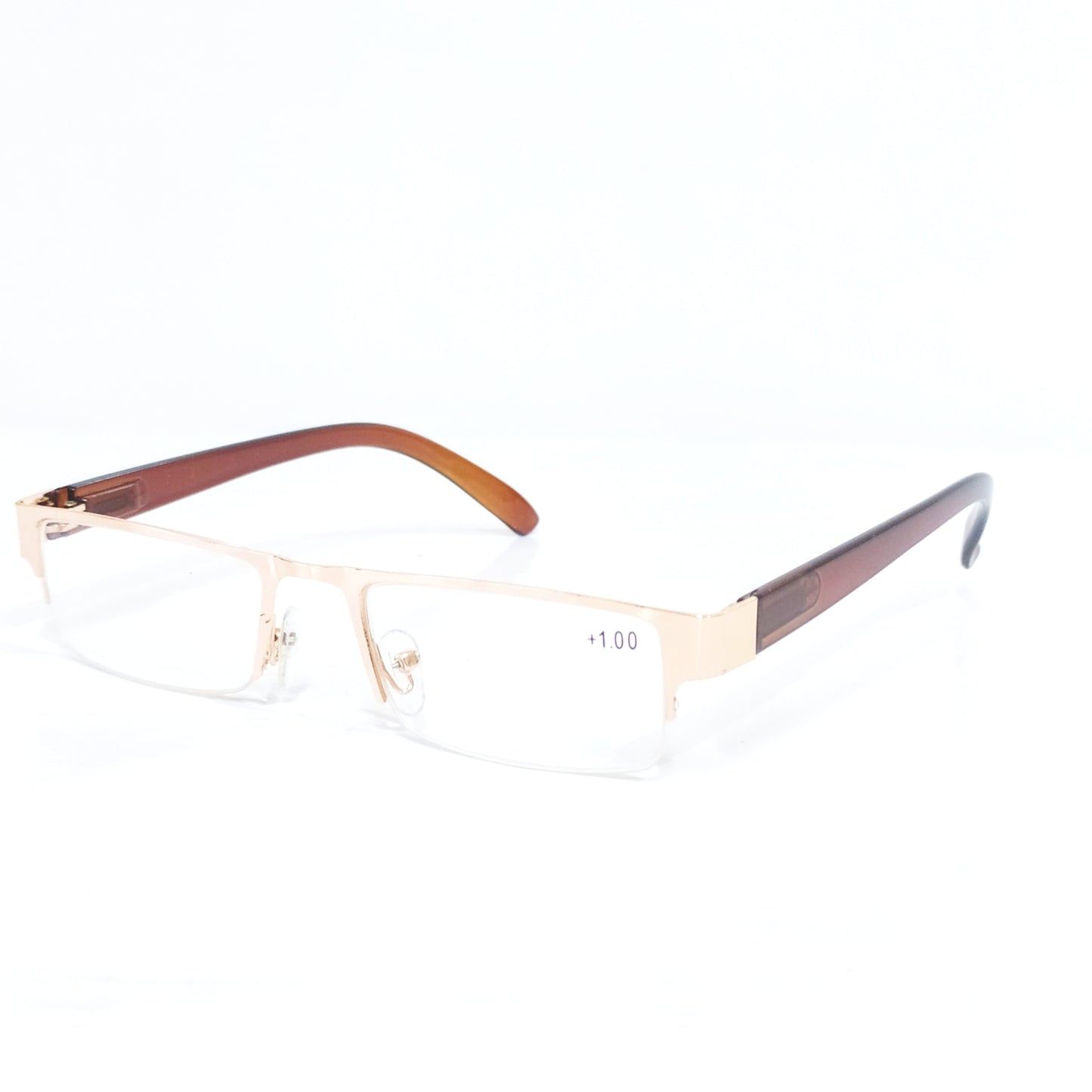 Gold Metal Supra Reading Glasses
