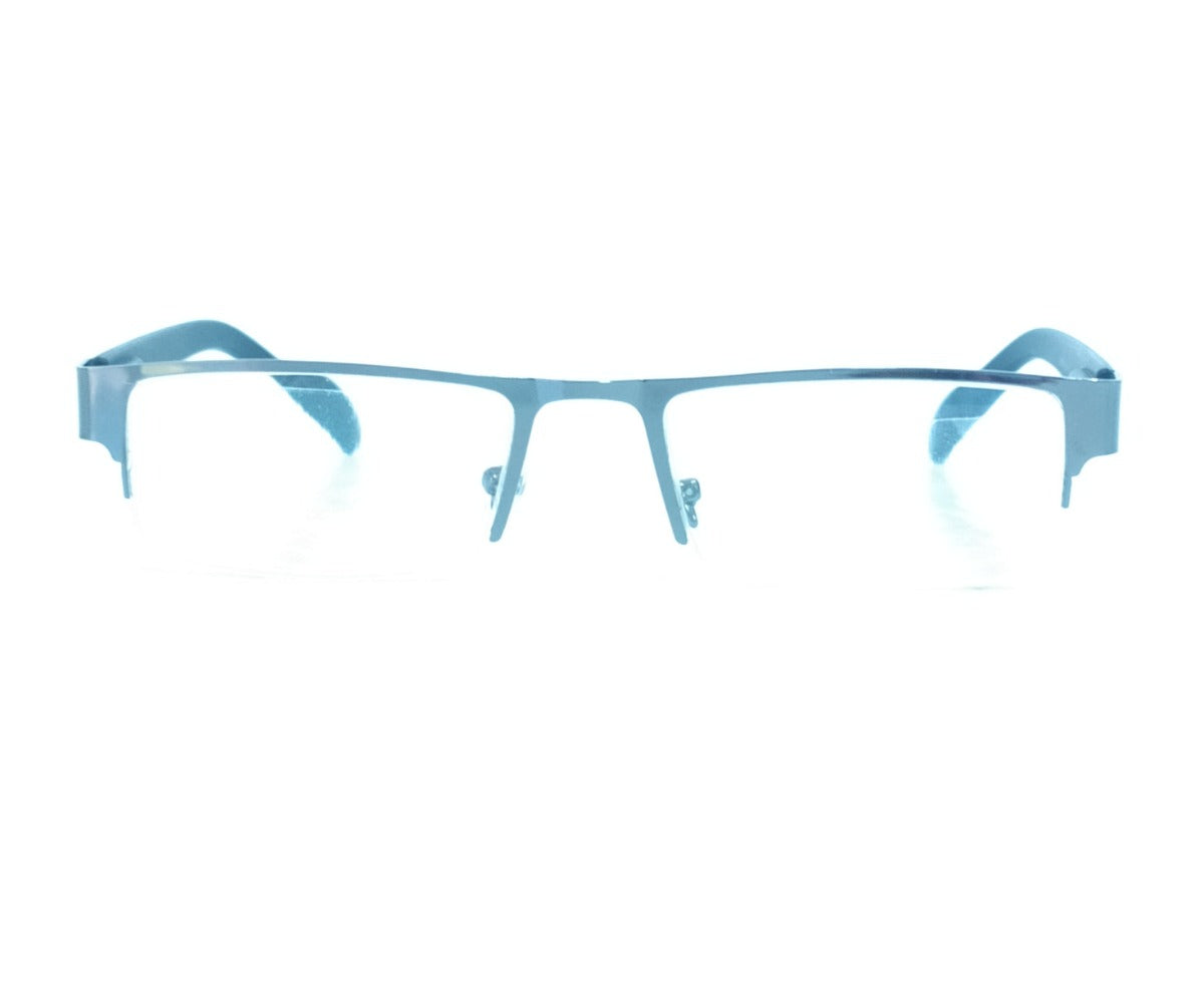 Grey Metal Supra Reading Glasses