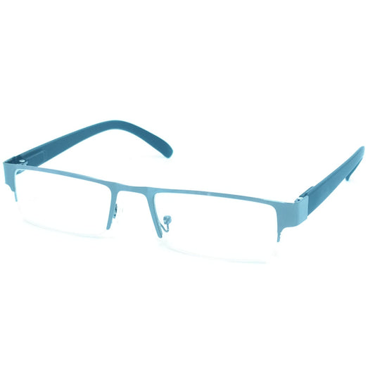 Grey Metal Supra Reading Glasses