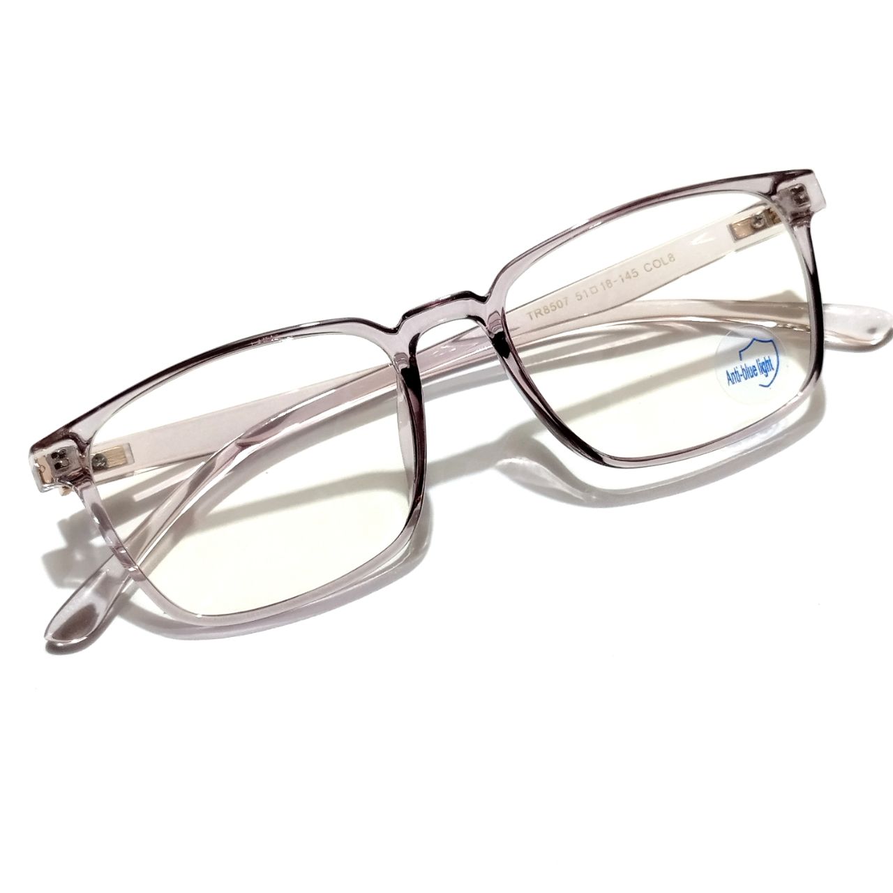 Transparent Purple Blue Light Glasses for Men and Women M8507 C8