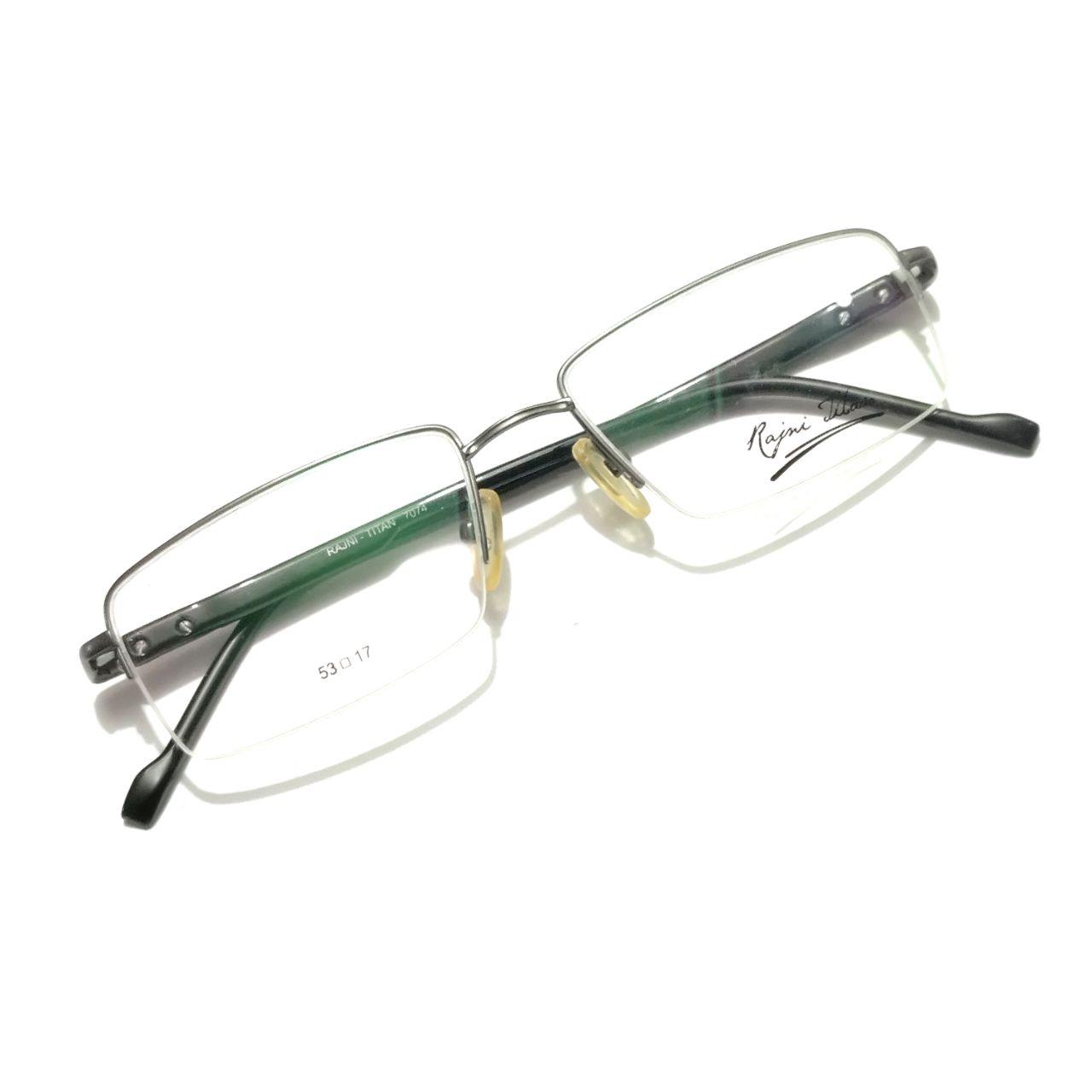 Elite Grey Rimless Glasses Professional Look – Glasses India Online