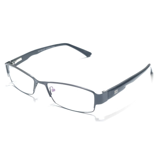 Stylish Black Rectangle Full Frame Glasses R1161