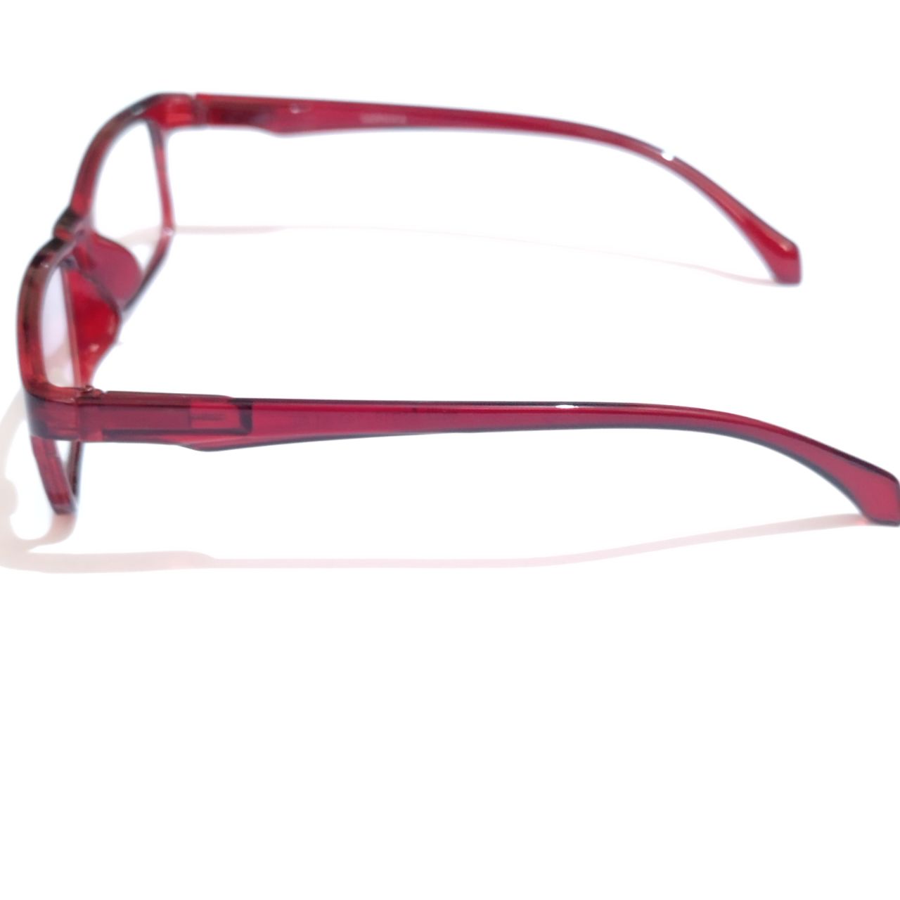 Stylish Red Full Frame Blue Light Reading Glasses