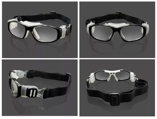 Black Sports Glasses for Kids Teen ES63 Angles