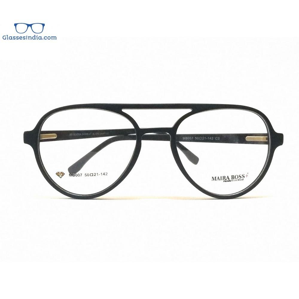 Blue Light Blocker Computer Glasses Anti Blue Ray Eyeglasses MB007BK - GlassesIndia