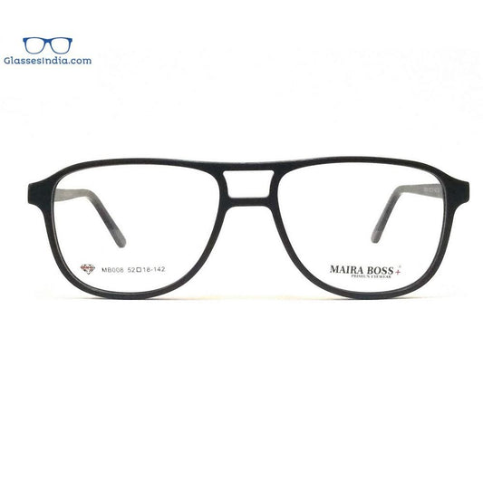 Blue Light Blocker Computer Glasses Anti Blue Ray Eyeglasses MB008BK - GlassesIndia