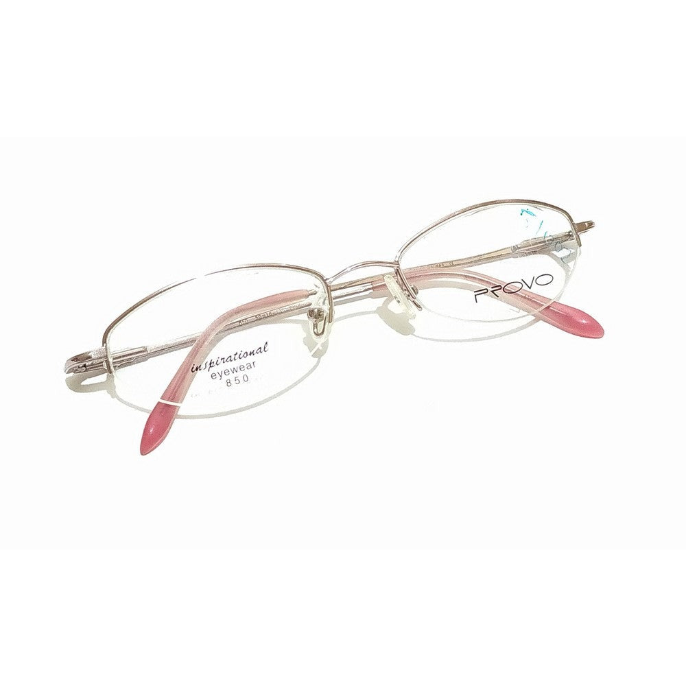 Pink Supra Half Rimless Blue Light Blocker Computer Glasses for Women P850PK