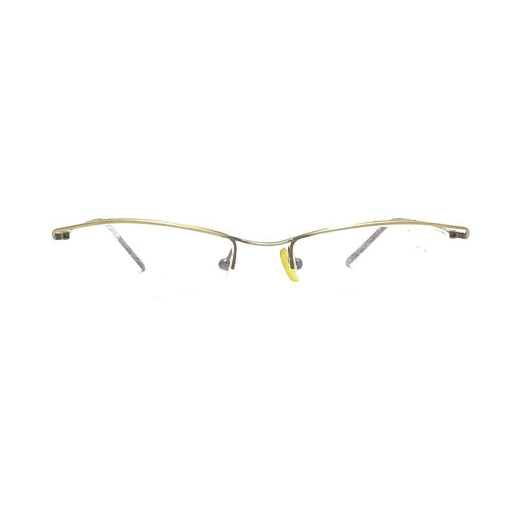 Brown Supra Half Frame Blue Light Blocker Computer Glasses T974BR - Glasses India Online