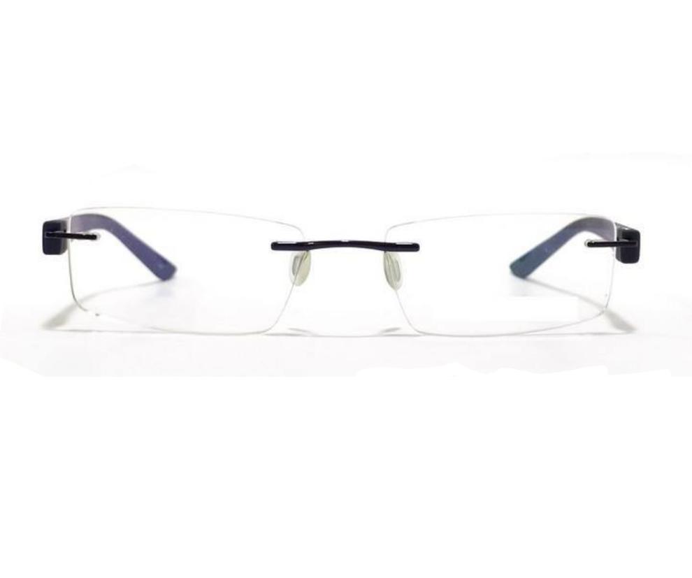 Black Rimless Blue Light Blocker Computer Glasses TH1030BK - Glasses India Online