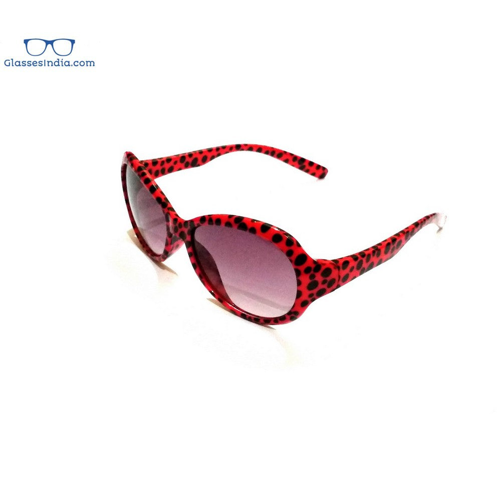 Kids Fashion Sunglasses TKS002RedPrint - Glasses India Online
