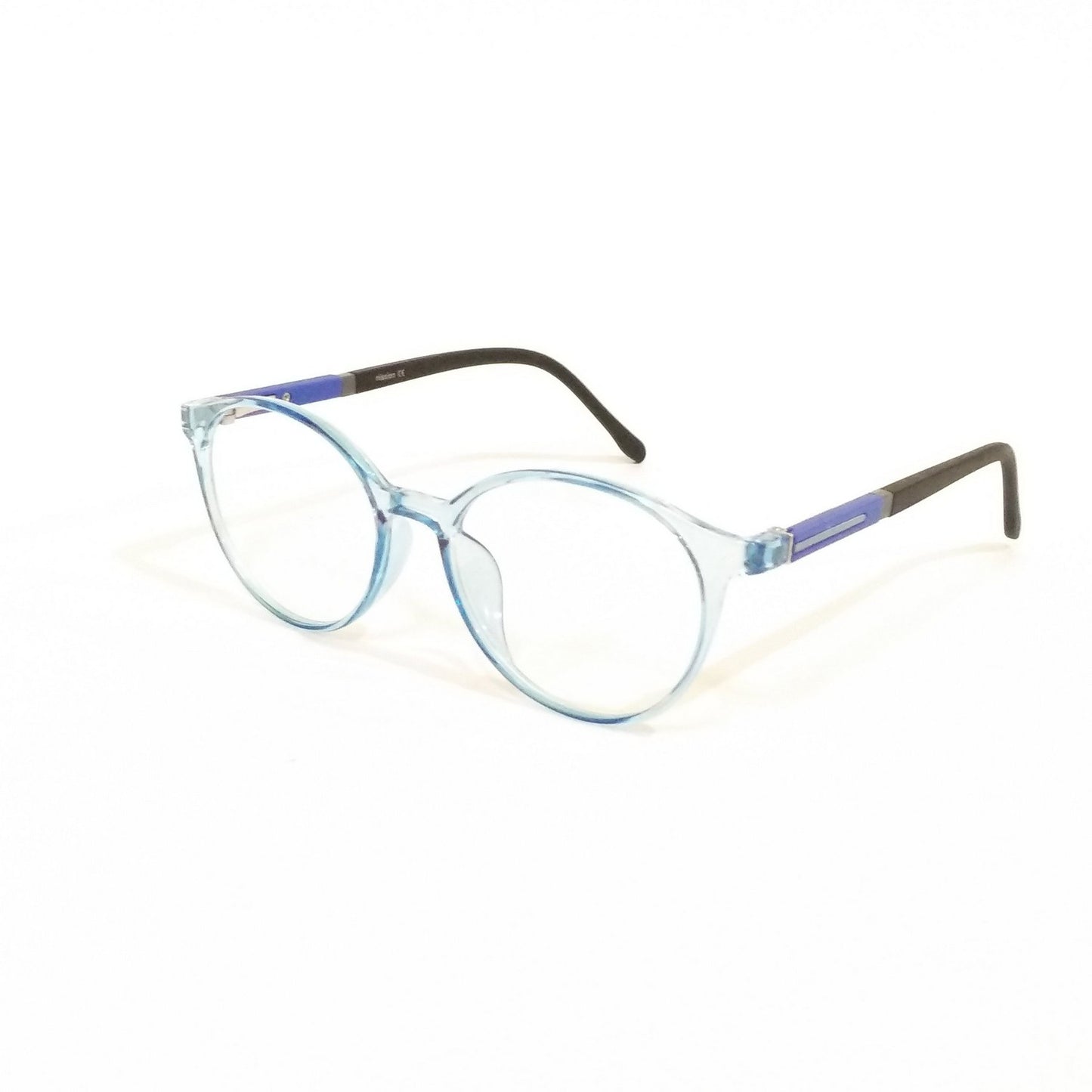 Round Blue Light Filter Chashma Frame for Men - Women – Stylish & Lightweight Eyewear 66002