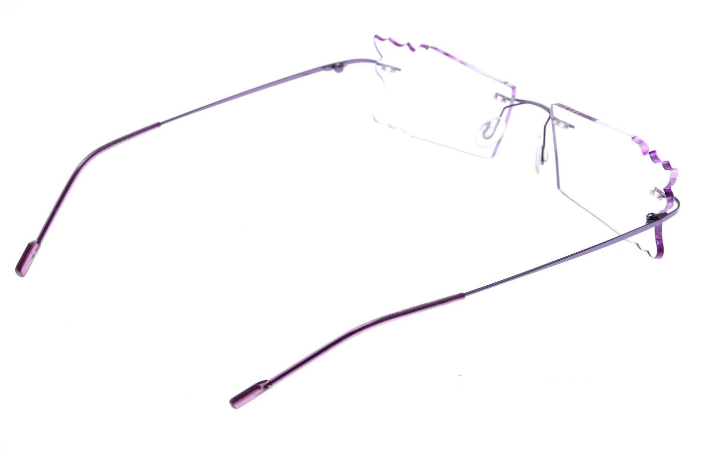 Buy Designer Party Eyewear Rimless Anti Glare Computer Glasses For Women A605RDHexa - Glasses India Online in India