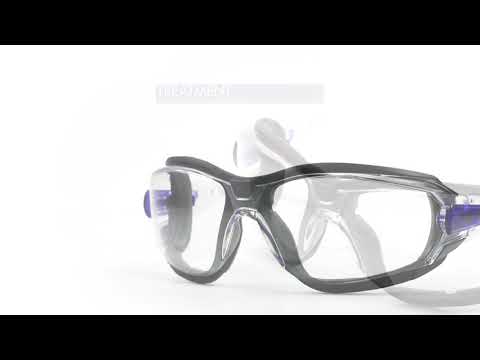 Clear Anti Fog Sports Cycling Safety Goggles with Perfect Face Seal