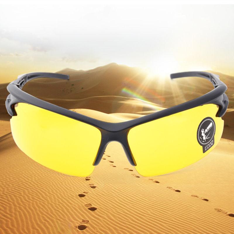 Night Driving Sunglasses for Men Glasses with HD Yellow Lens 3105