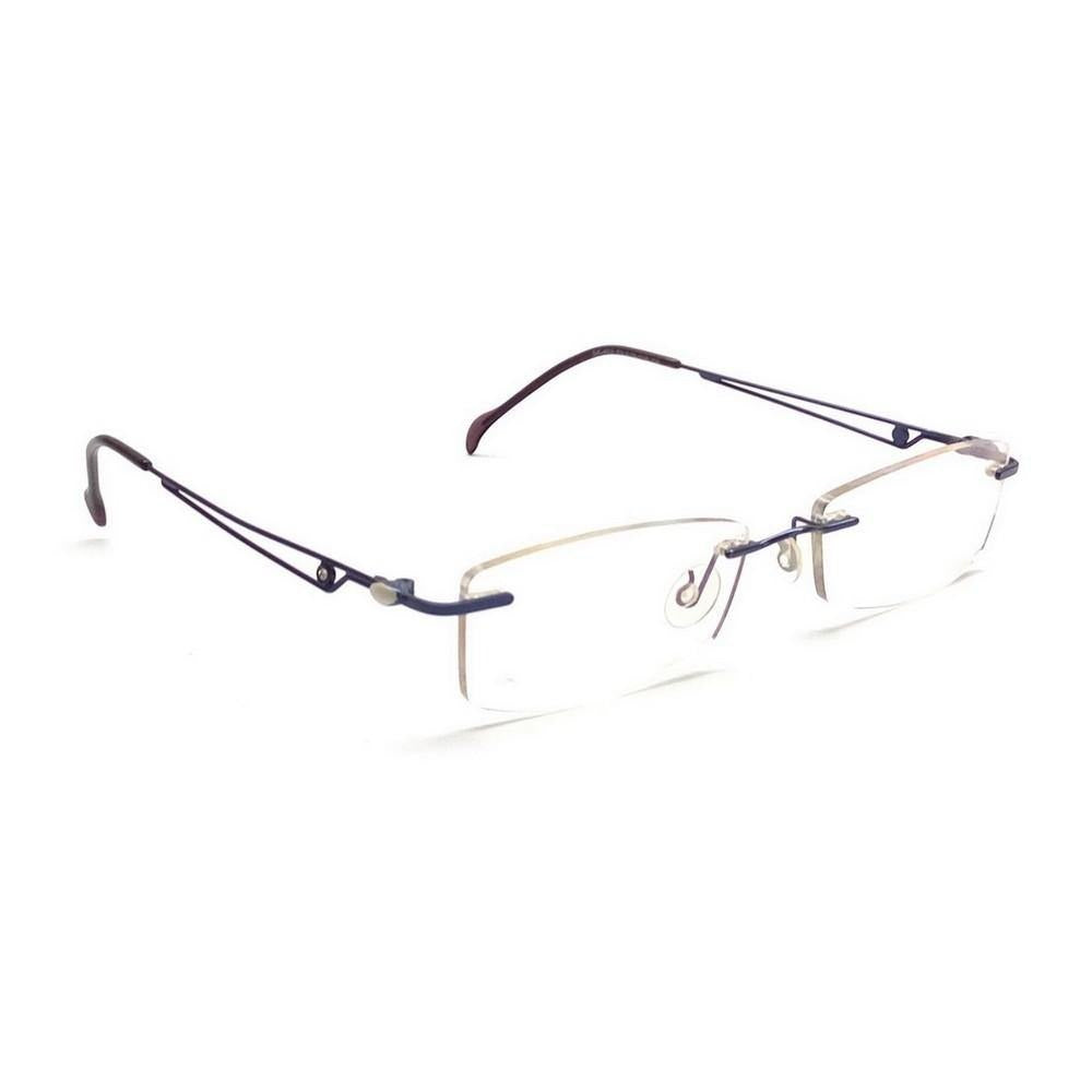 Blue Rimless Blue Light Blocker Computer Glasses SK402BL - Glasses India Online
