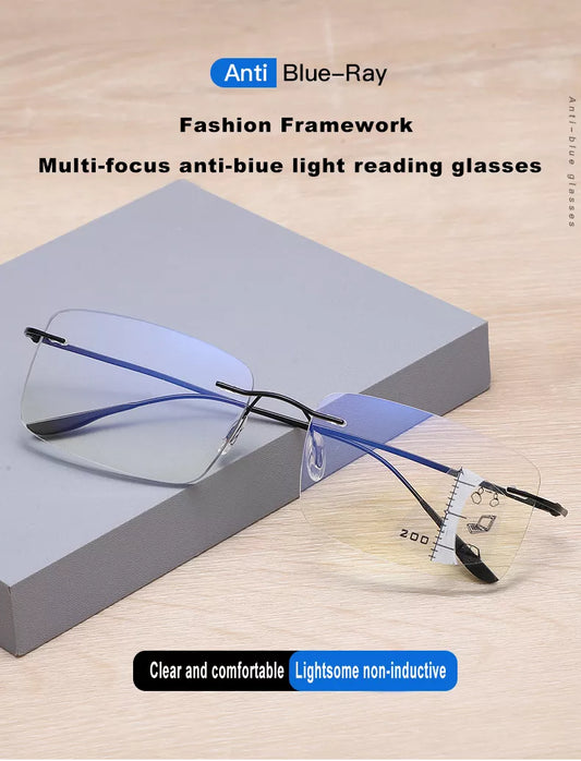 Rimless reading glasses: Sleek and stylish options for the fashion-conscious
