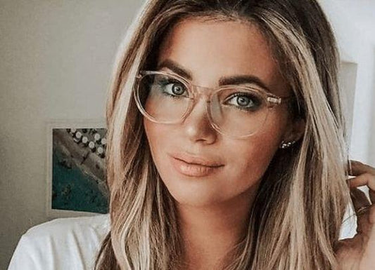 How to pair transparent glasses with different types of clothing