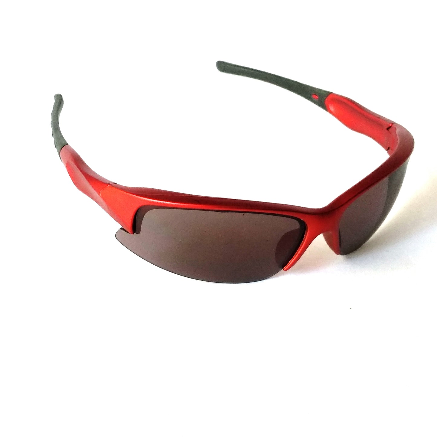 Red Wraparound Sports Sunglasses