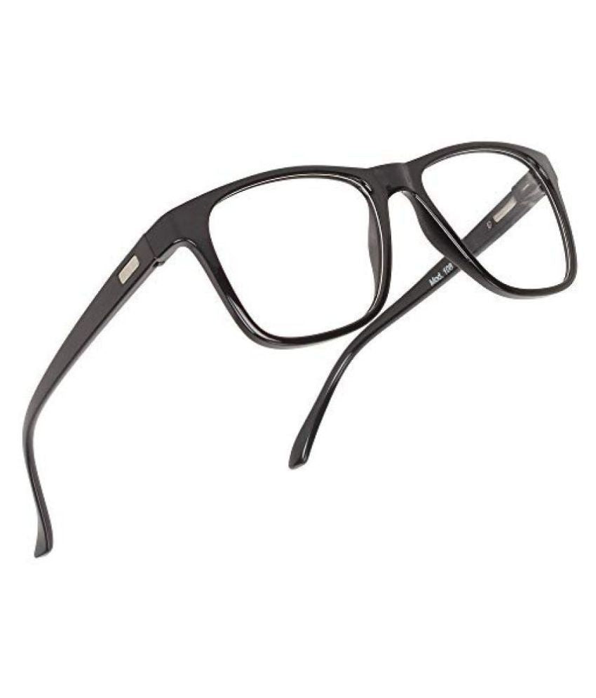 ARTView AV108 Square Eyeglasses Frame - Classic Black