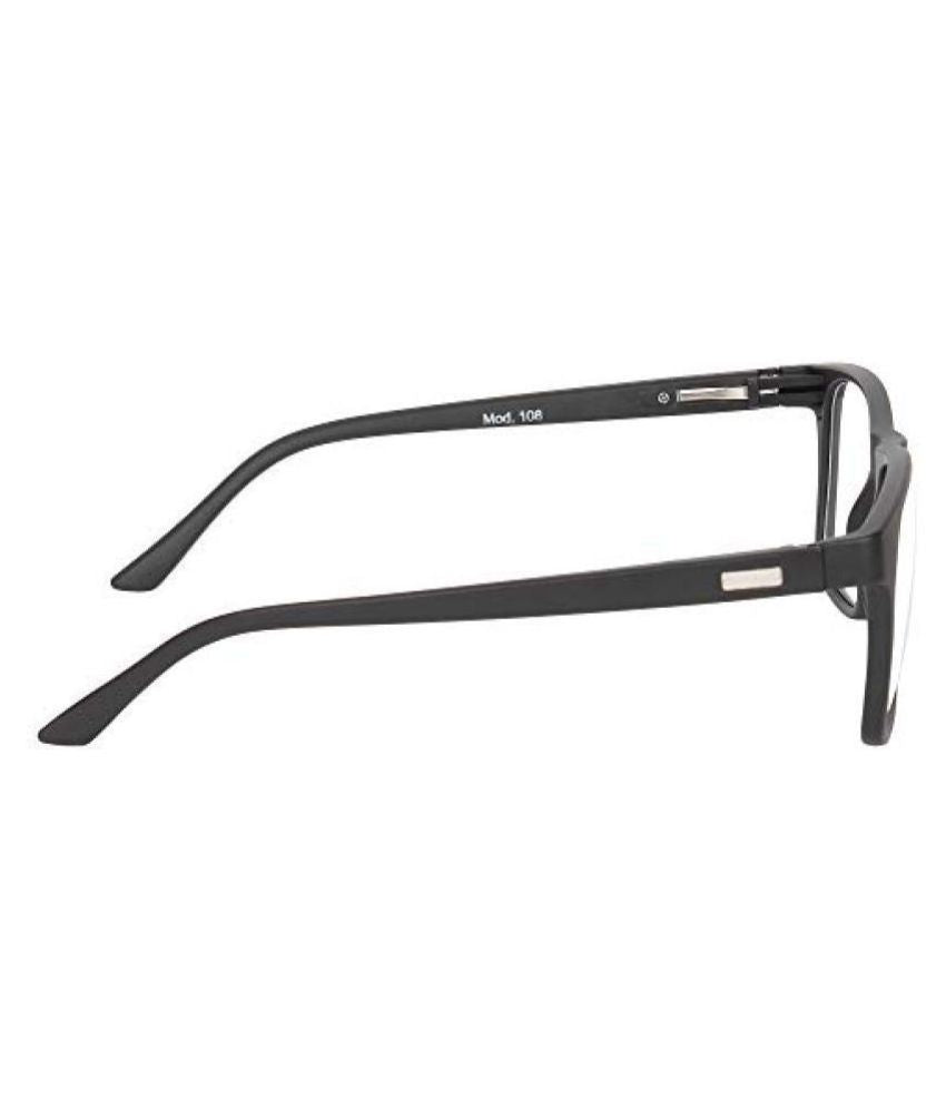 ARTView AV108 Square Eyeglasses Frame - Classic Black