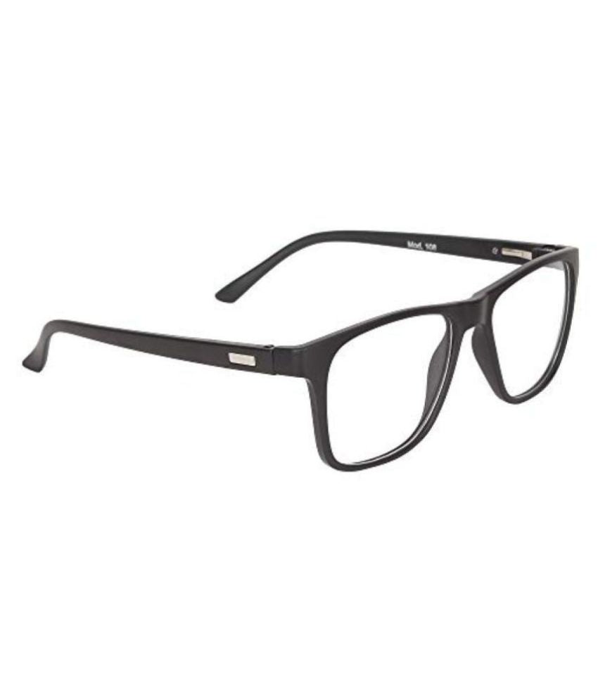 ARTView AV108 Square Eyeglasses Frame - Classic Black
