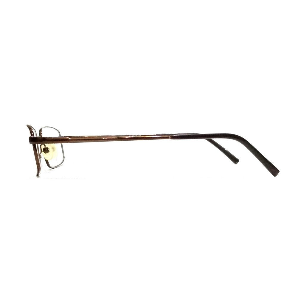 Distinct Copper Full Frame Rectangle Progressive Glasses - Multifocal No Line Bifocal Lens 1189co