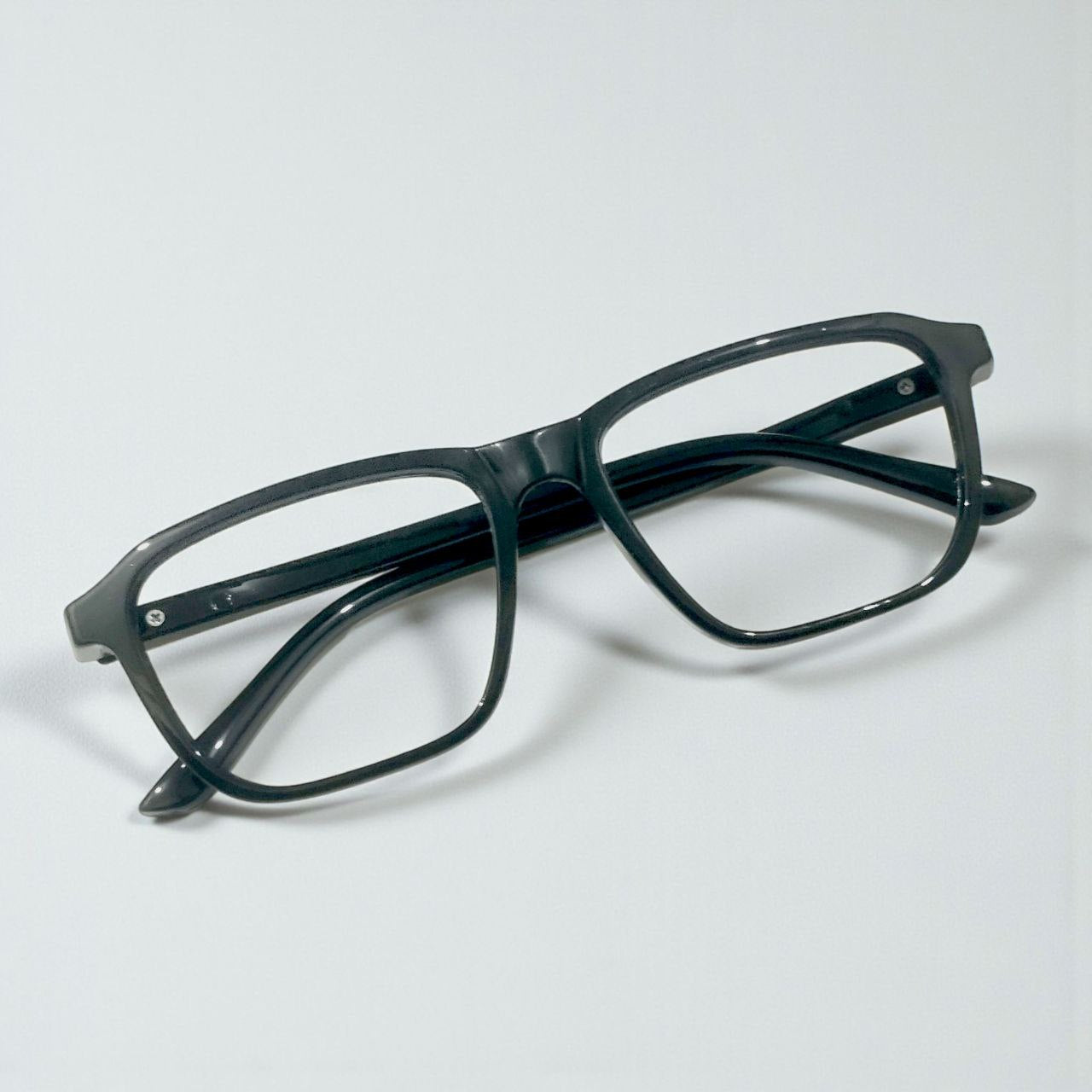 Square Full Frame Ptosis Crutch Glasses Size 51-20