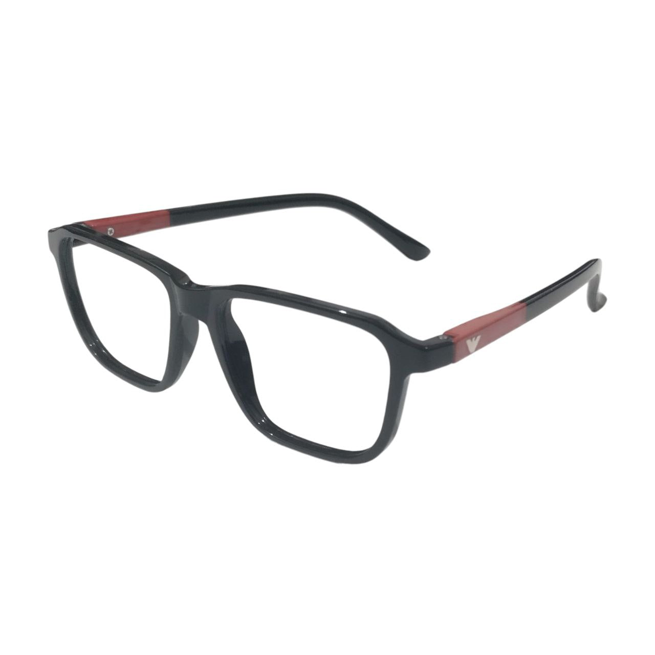 Square Full Frame Ptosis Crutch Glasses Size 51-20